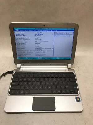 HP 3105M 11.6" Laptop AMD E-350 1.6GHz 2GB RAM NO HDD NO OS Boots to BIOS -- -DW - Image 1 of 4