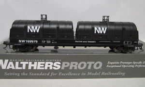 Walthers Proto HO Scale N&W Norfolk Western 50' Evans Cushion Coil Car NOS - Picture 1 of 10