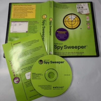 Webroot Spy Sweeper 2003 - 2005 Anti-Spyware Software. COMPLETE! - Image 1 of 4