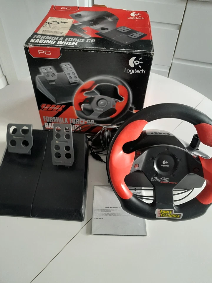 Logitech Wingman - Formula Force GP Racing Wheel - PlayStation/ PC - Weihnachtsgeschenk! - Bild 1 von 1