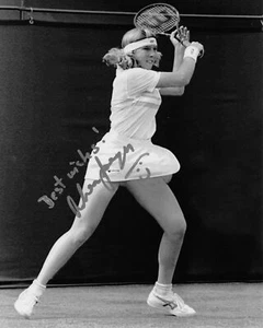 Tennis Super Star Andrea Jaeger Signed Photo 8x10 COA - Picture 1 of 1