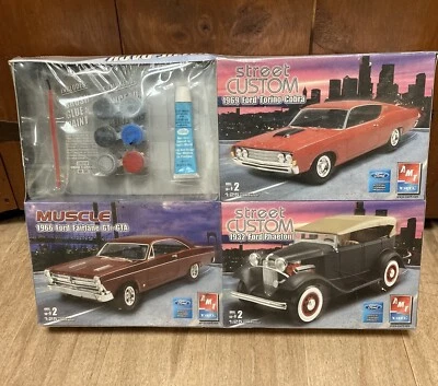 AMT ERTL FORD MODEL KIT VALUE PACK 1:25 MODEL KIT FACTORY SEALED VINTAGE 2006 - Image 1 of 4