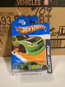 Hot Wheels "2010 Chevy Impala" Faster Than Ever '12 New In Package V5397 - Picture 1 of 5