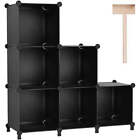DIY One-For-All Assembly Storage Cabinet Black