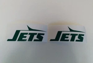 New york jets Mini size football helmet decals Green gloss vinyl decals Not 3M - Picture 1 of 2