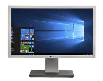 Dell U2311H 23 Zoll Monitor IPS DP DVI VGA USB Full HD 1920x1080 Silber - Bild 1 von 4