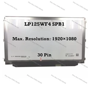 LP125WF4 SPB1 LP125WF4-SPB1 (SP)(B1) 12.5" FHD 60Hz Pantalla LCD Panel 30 Pines - Imagen 1 de 1