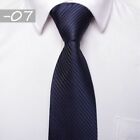 1Pc Business Formal Wedding Ties 8Cm Stripe Polyester Neckties Men Fashion Acces