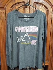 LUCKY BRAND LANGARM DAMEN PINK FLOYD AMERICAN TOUR 1987 SHIRT XL - Bild 1 von 3