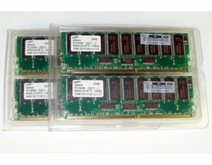 Kit de 1 GB PC1600R DDR RAM ECC registrado para servidor HP Part# 300699-001 H1214 - Imagen 1 de 1