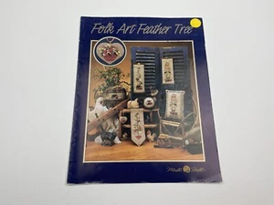 Mill Hill Folk Art Feather Tree Counted Cross Stitch Pattern - Picture 1 of 3