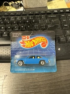 LEO HOT WHEELS INDIA CHEVY CITATION NIP Blue With Protector - Bild 1 von 8
