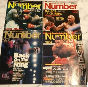 JAPAN - 1986 MIKE TYSON - BOXING - "Sports Illustrated" Set of 4 books - Picture 1 of 6