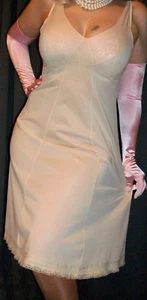 Vtg Formfit Rogers Nylon Bias Bust Dress Slip 36 Tall - Picture 1 of 4