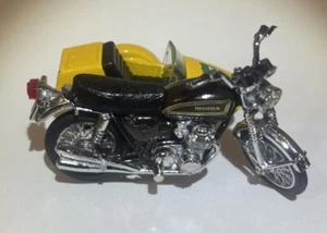 VINTAGE 1970s DIAPET HONDA CB750 FOUR 250cc 1/30 MOTORCYCLE WITH SIDECAR NIB - Picture 1 of 7