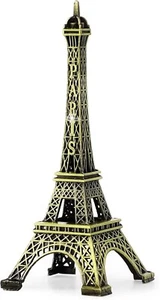 Eiffel Tower Statue Decor Mini Metal Eiffel Tower Model Figurine for Souvenirs, - Picture 1 of 6