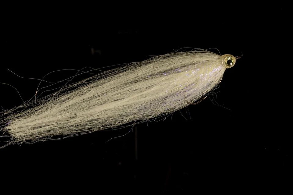 Fliegentom 1276 White Spectra Shiner (Hechtstreamer / Pikestreamer) - Bild 1 von 1