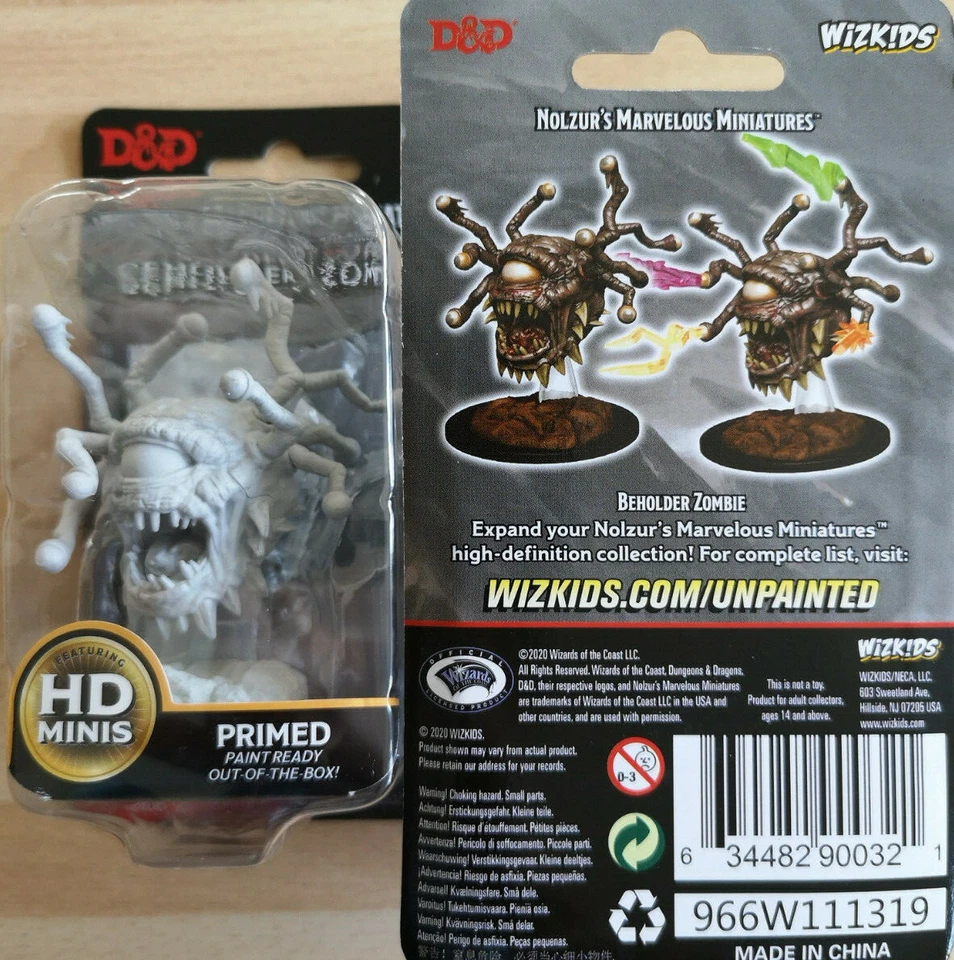 WZK90032 - D&D Nolzur's Marvelous - Unpainted Miniatures Beholder Zombie - Bild 1 von 1