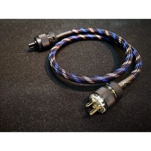 1x Hifi US 6N copper us plug c7 figure8 female AC Power Cable - Picture 1 of 1