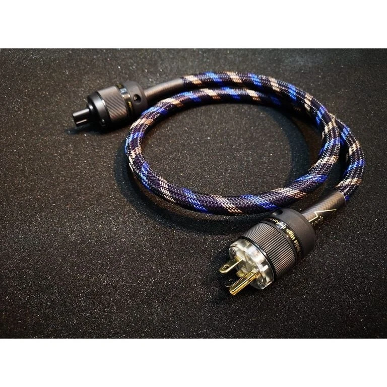 1x Hifi US 6N copper us plug c7 figure8 female AC Power Cable - Image 1 of 1