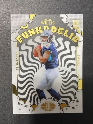 2022 Illusions Malik Willis Tennessee Titans Funkadelic F-18 RC - Image 1 of 2