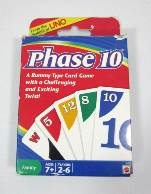 PHASE 10 CARD Game A Rummy Card Game with a Twist Fundex Games Challenging  New $20.26 - PicClick AU