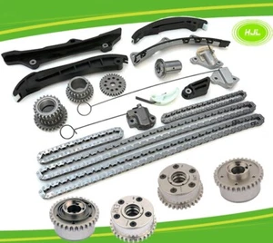 Timing Chain Kit For Chrysler Dodge Jeep 3.6L V6 w/2x(intake+exhaust) VVT Gears - Foto 1 di 3