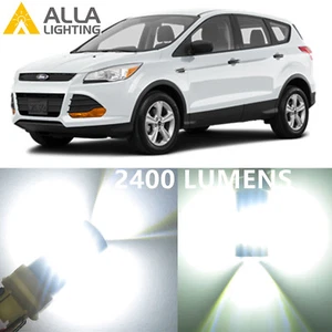 Alla Lighting Brake Tail Light 3157K 4157K Super White LED Bulbs for Ford Escape - Picture 1 of 10