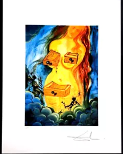 Salvador Dali - 65x50cm - Limitierte Auflage Nr. 30/1000 - Bild 1 von 2