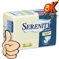 PANNOLONI MUTANDINA SERENITY 120 PEZZI TOTALI (30 PEZZI X 4 CONFEZ.)TAGLIA LARGE