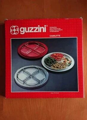 Guzzini Set Antipastiera Charlotte - Nuova - Immagine 1 di 4