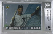 1994 Upper Deck Electric Diamond Derek Jeter #550 BGS 8.5 HOF