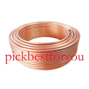 OD 3/4 10' Foot Soft Flexible Refrigeration Copper Capillary Tubing Coil # GY - Picture 1 of 3