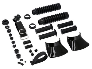 Set: Gummiteile für komplettes Fahrzeug, Schwarz - für Simson S51/S70 - Bild 1 von 7