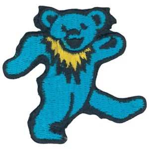 Adorable Oso Insignia Azul Ropa Chaqueta Camisa Hierro sobre Costura en Parche Bordado - Imagen 1 de 2