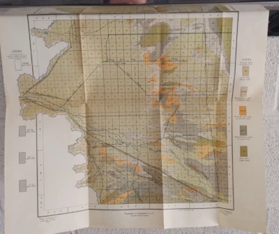 Antique 1903 Map San Luis Valley Colorado area Monte Vista Hooper 18X16" #21060 - Image 1 of 4