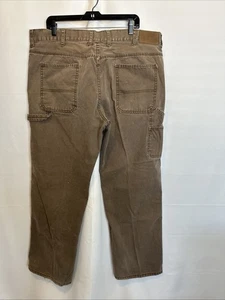 C.E. SCHMIDT Workwear CARPENTER UTILITY JEANS Relaxed Fit Brown 40X32 #724 - Picture 1 of 19