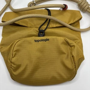 Topologie Chalk Bumbag, Mustard, Loop Rope Strap, Climbing Bag - Picture 1 of 12