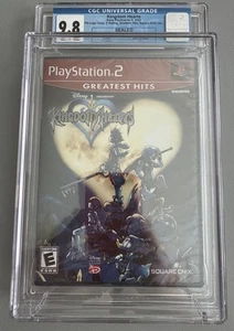 CGC 9.8 A++ Kingdom Hearts GREATEST HITS Print PlayStation 2 PS2 2002 NEW! - Picture 1 of 2