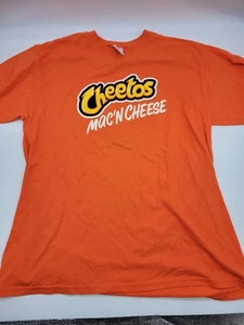 Cheetos Mac and Cheese Mens Large Orange Shirt (Excellent Condition) - Picture 1 of 4