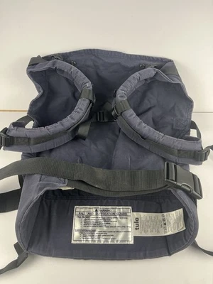 TULA Toddler Canvas Ergonomic Front/Back Carrier Standard Navy 15-45 Lbs GUC - Image 1 of 4