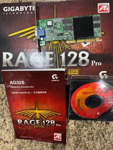 ATI Rage 128 Ultra GL 32MB AGP - Box different - Tested - Picture 1 of 3