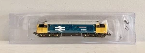 Graham Farish N Gauge Class 37 37588 BR Large Logo Blue - DCC Ready - Picture 1 of 3