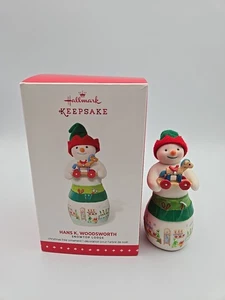 Hallmark Hans K Woodsworth  Snowtop Lodge Series 11th  2015 Keepsake Ornament - Picture 1 of 5