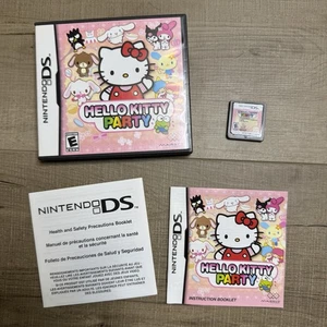 Hello Kitty Party - Nintendo DS CIB komplett getestet und funktionsfähig Sanrio - Bild 1 von 14