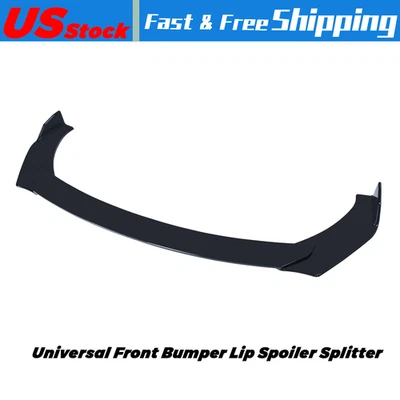 For Pontiac grand prix Front Bumper Lip Splitter Spoiler & Strut Rods - Image 1 of 4