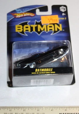Libro de historietas Hot Wheels Batimóvil Serie 2 2008 sellado Batman sin usar, en caja original nuevo en paquete Foto 1 de 4