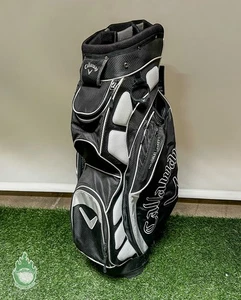 Used Callaway 10-Way Golf Cart Carry Bag Black - Picture 1 of 8