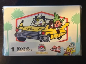 Pokémon World Championships 2025 Meowth & Chespin Double Deck Box - Picture 1 of 1
