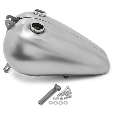 2.25 Gal Fuel Gas Tank For Harley 1936-1984 Big Twin FXDG Disc Glide FXSB FL FLH Foto 1 de 4